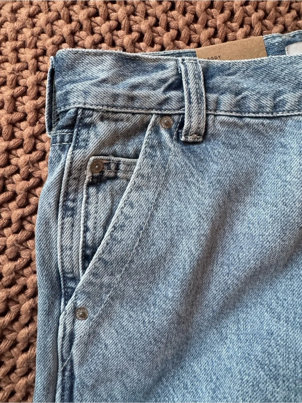 PacSun Baggy Jeans 31x32 Light Wash Wide Leg Denim NWT Streetwear